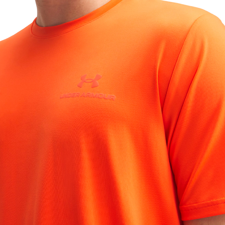 Tricou bărbătesc Under Armour Vanish Energy SS L Oranj photo 3