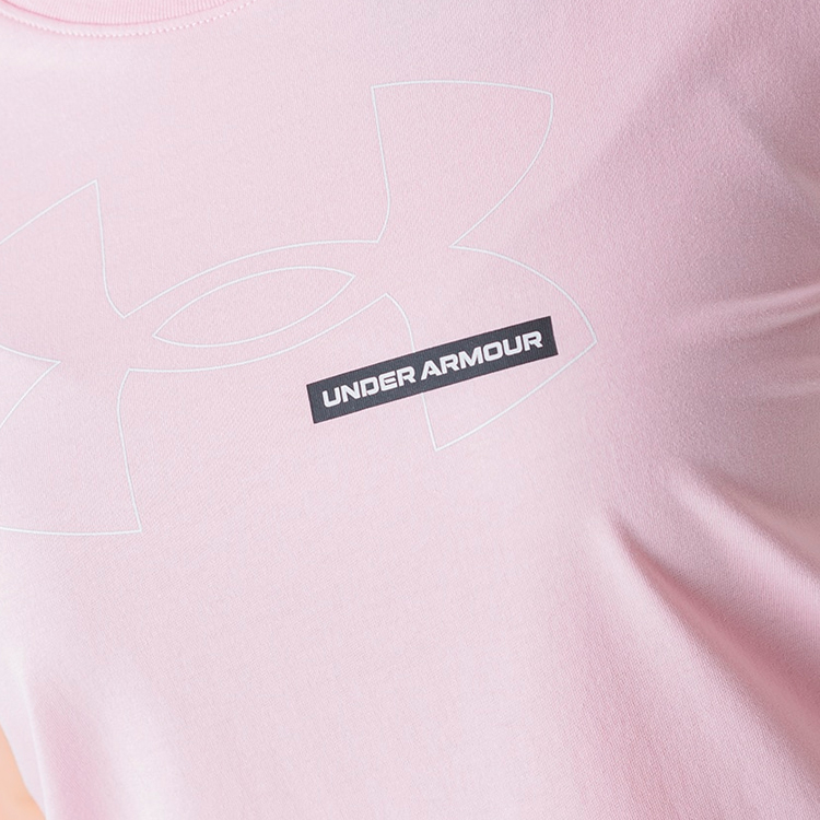 Tricou Under Armour UA Rival Outline SS L Roz Femei photo 3