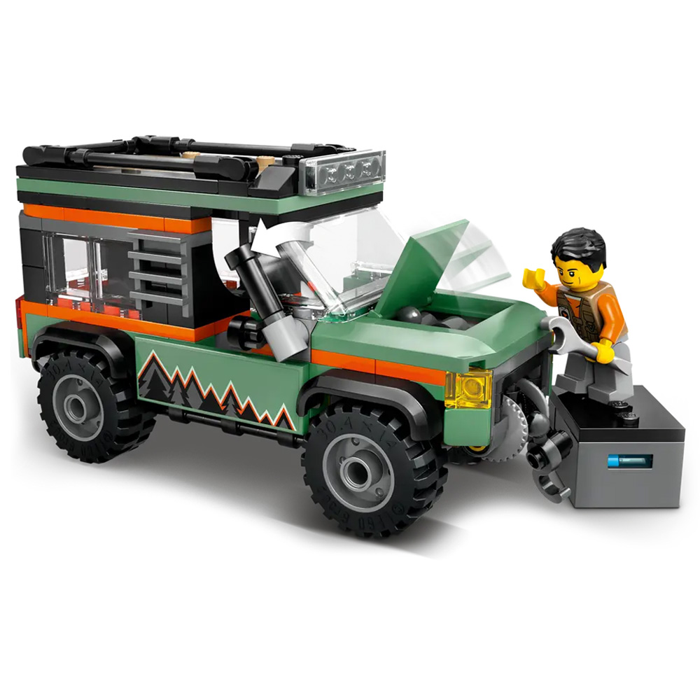 Constructor Lego City Off-Road 4x4 Mountain Truck 60447 de la 6+ ani photo 5