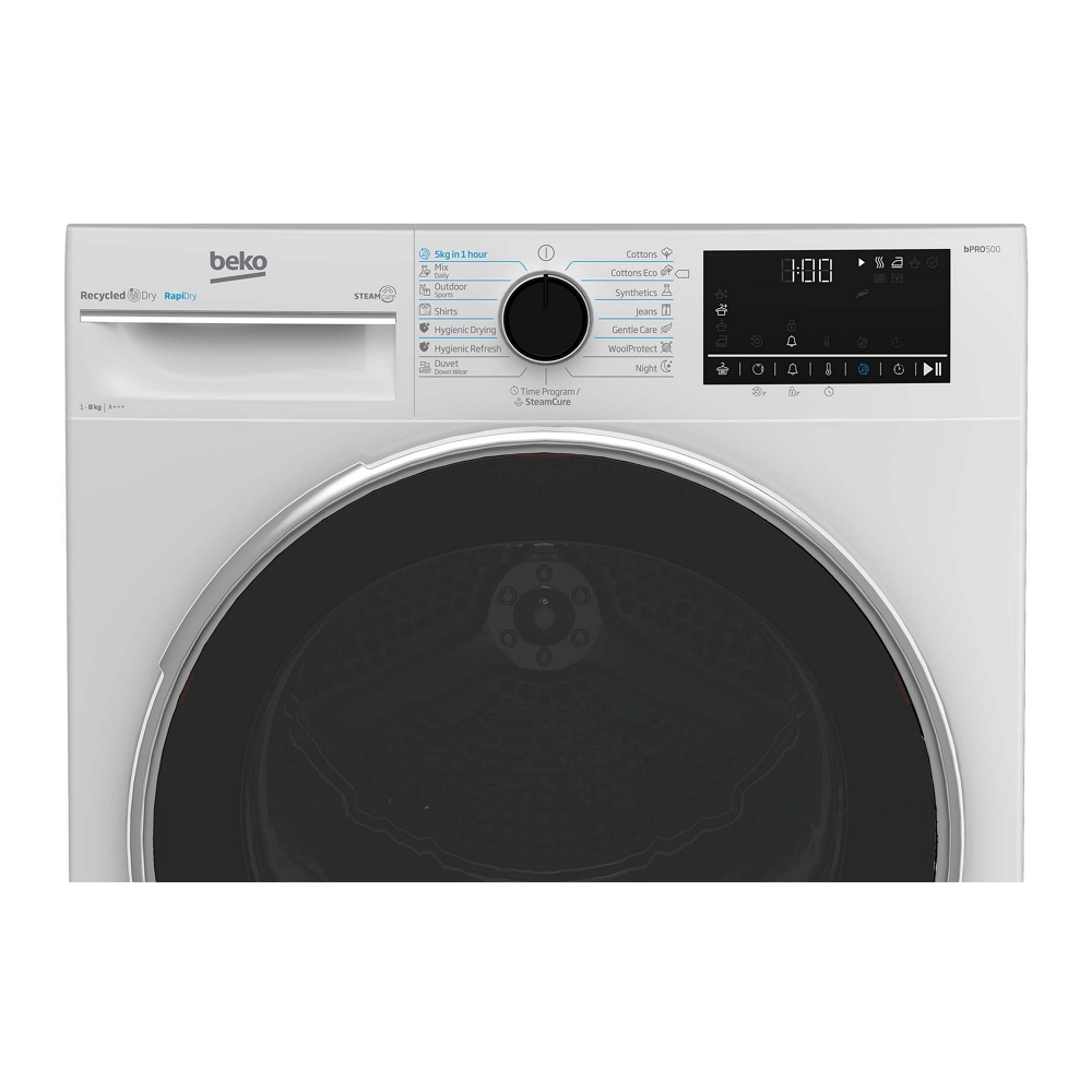 Сушильная машина Beko B5T68247 / 8 кг / A+++ / Белый photo 3