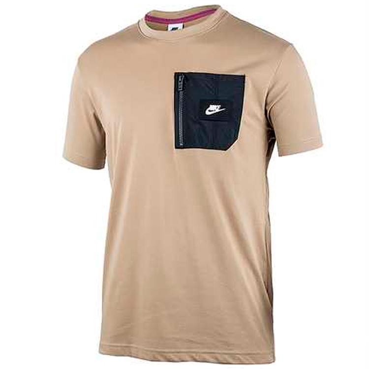 Футболка мужская Nike M NSW SPU DF SS TOP XL Бежевый photo 1 Футболка мужская Nike M NSW SPU DF SS TOP XL Бежевый photo 1