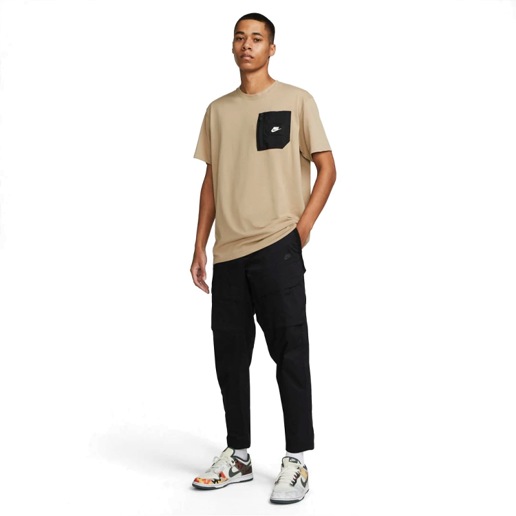 Футболка мужская Nike M NSW SPU DF SS TOP XL Бежевый photo 2