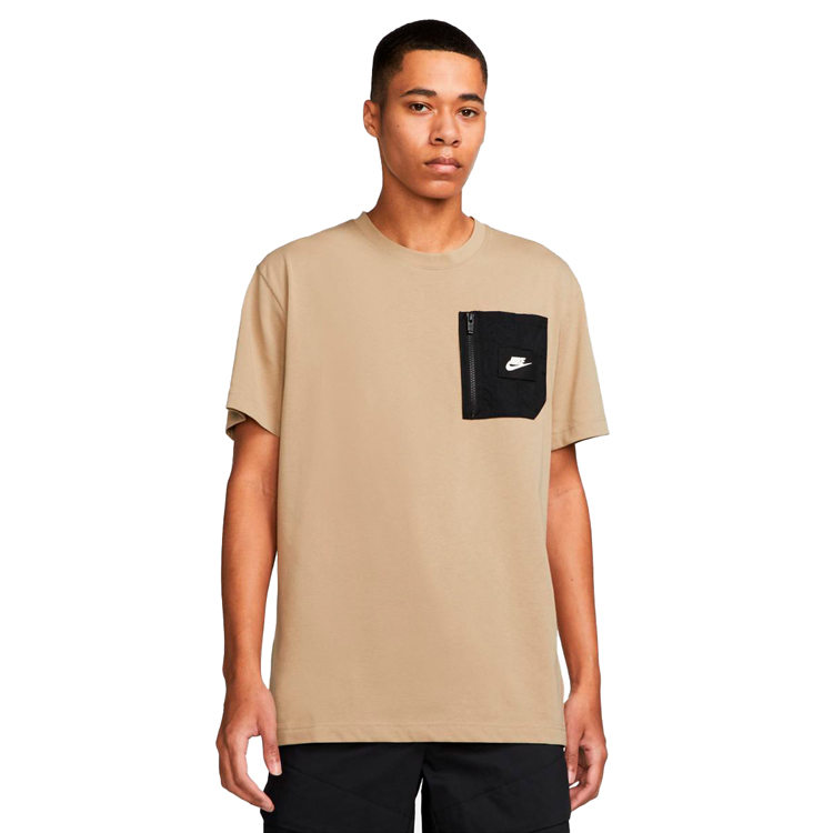 Футболка мужская Nike M NSW SPU DF SS TOP XL Бежевый photo 3