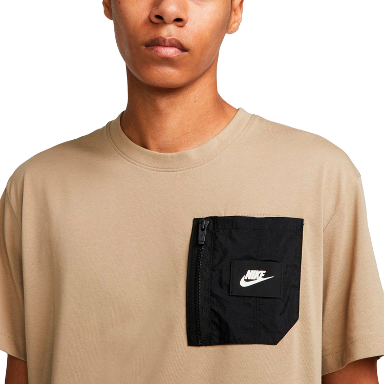 Футболка мужская Nike M NSW SPU DF SS TOP XL Бежевый photo 5