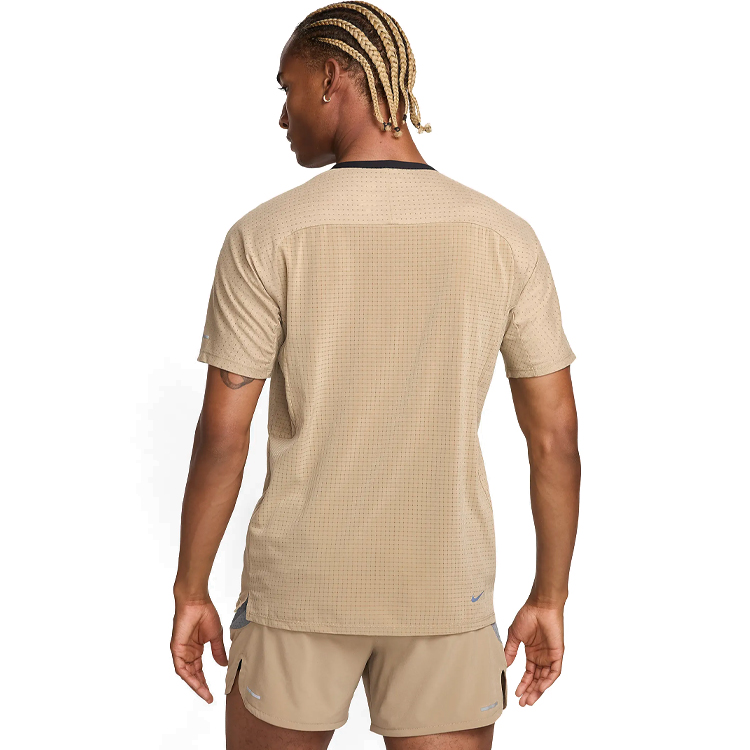 Tricou bărbătesc Nike M NK DF SOLAR CHASE SS TOP S Bej photo 5