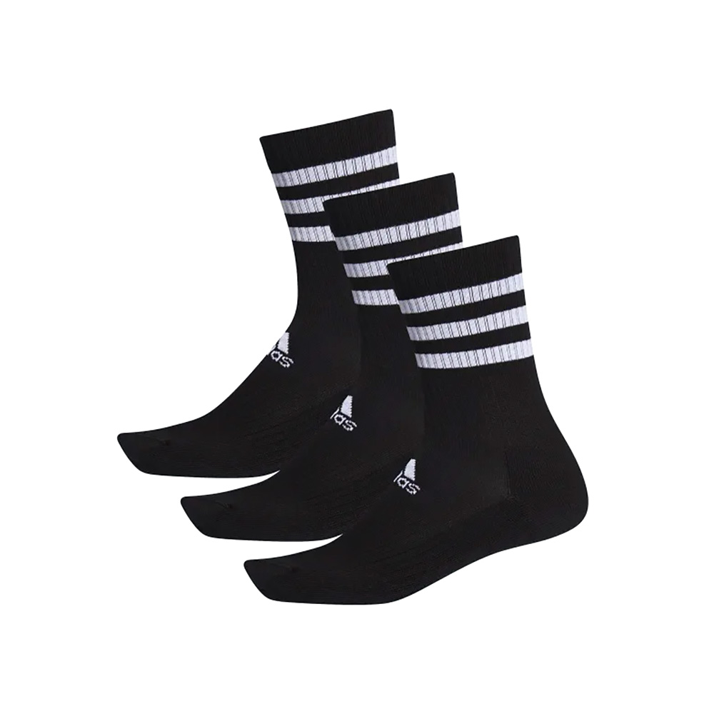 Sosete Unisex Adidas 3S CSH CRW3P S Negru photo 1 Sosete Unisex Adidas 3S CSH CRW3P S Negru photo 1
