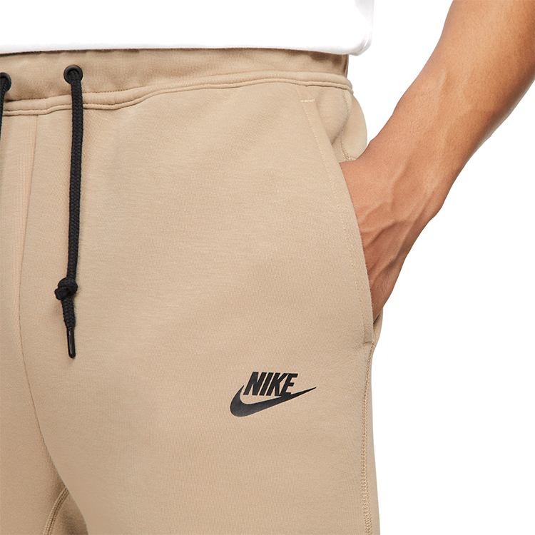 Брюки Nike M NK TCH FLC JGGR 2XL Бежевый Мужской photo 3