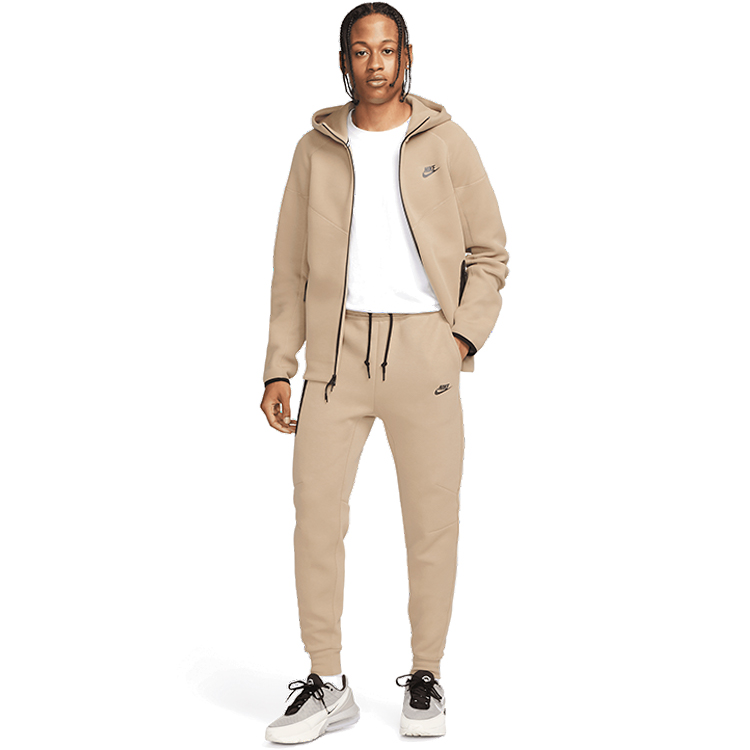 Брюки Nike M NK TCH FLC JGGR 2XL Бежевый Мужской photo 4