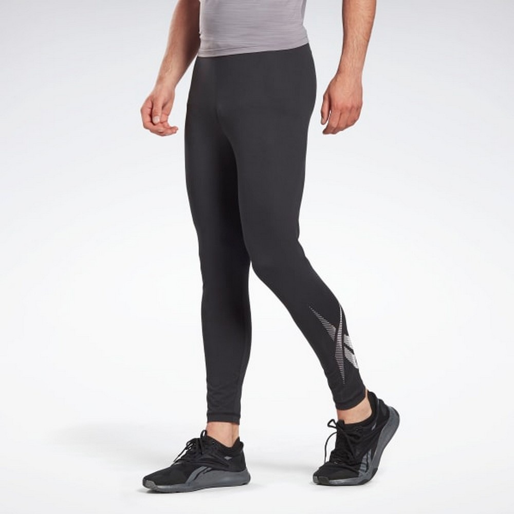 Легинсы термобелье Reebok TW BL TOP S Черный Мужской photo 2