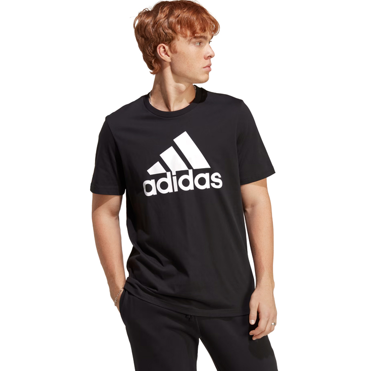 Tricou bărbătesc Adidas M BL SJ T S Negru photo 2