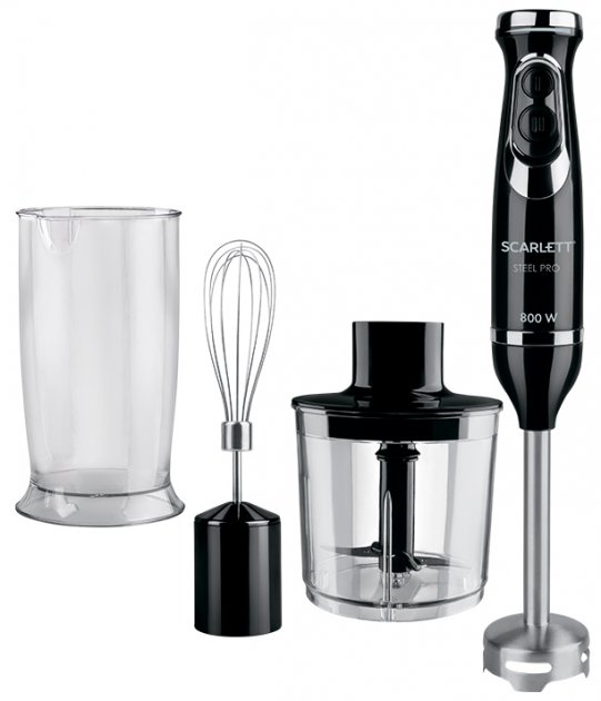 Blender Scarlett SCHB42F47, 500 W ml, 800 W, 9 trepte viteza, Negru photo 1 Blender Scarlett SCHB42F47, 500 W ml, 800 W, 9 trepte viteza, Negru photo 1