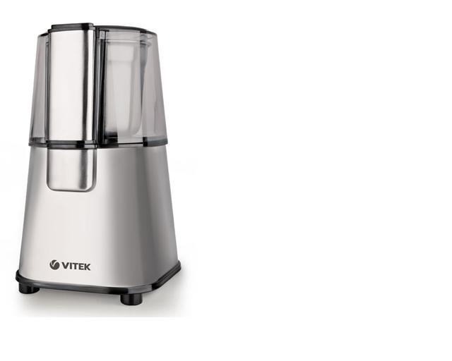 Кофемолка Vitek VT1547 Ножевая / Серый photo 1 Кофемолка Vitek VT1547 Ножевая / Серый photo 1