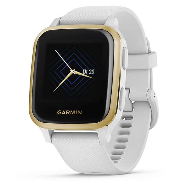 Garmin Venu Sq, NFC, White/Light Gold photo 1