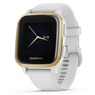 Garmin Venu Sq, NFC, White/Light Gold thumbnav 1