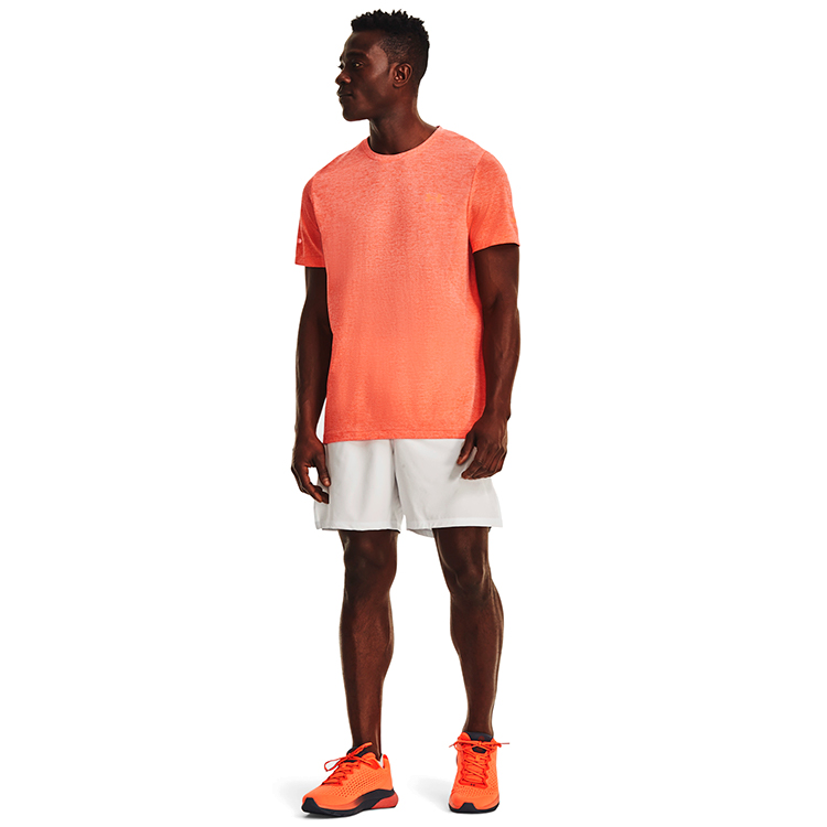 Футболка мужская Under Armour UA M SEAMLESS STRIDE SS S Оранжевый photo 2