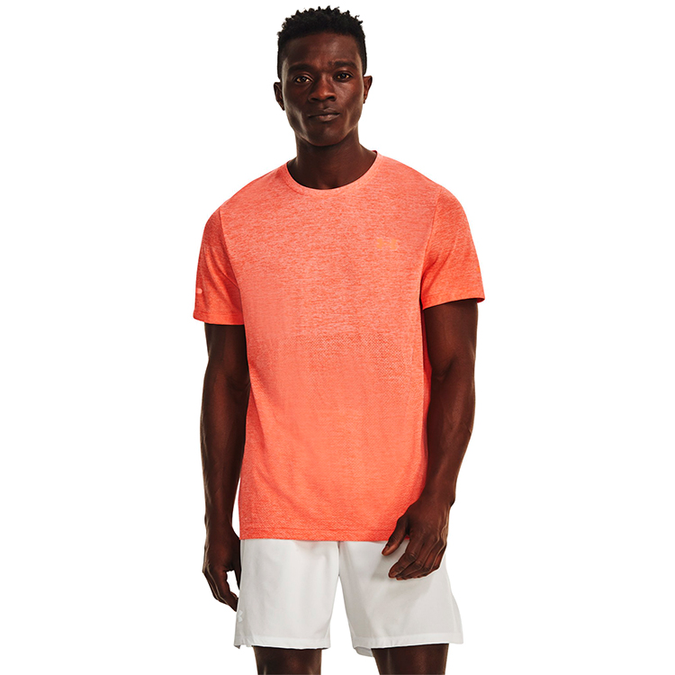 Футболка мужская Under Armour UA M SEAMLESS STRIDE SS S Оранжевый photo 3