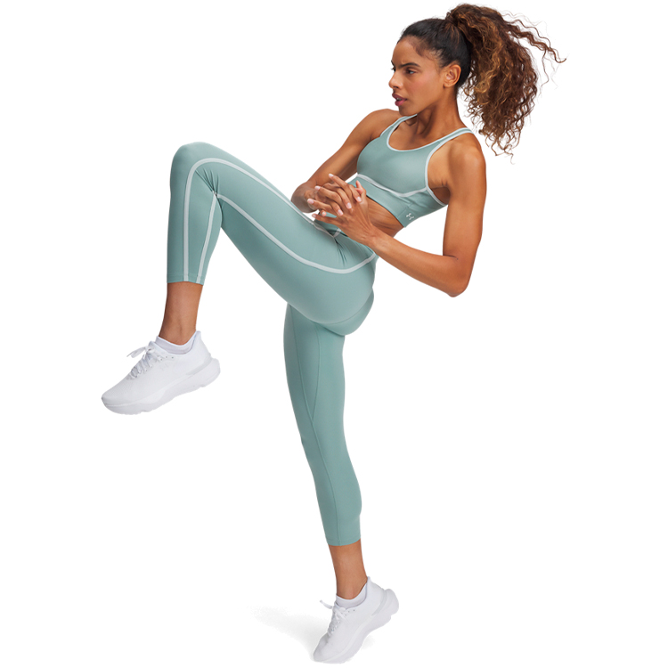 Спортивное бра Under Armour Infinity Mid Piped / Женский / L / Зеленый photo 5