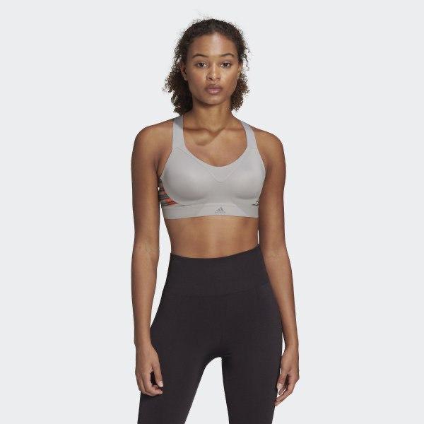 Bra sportive Adidas SFI AI Q3 BRA / Femei / XS / Gri photo 3