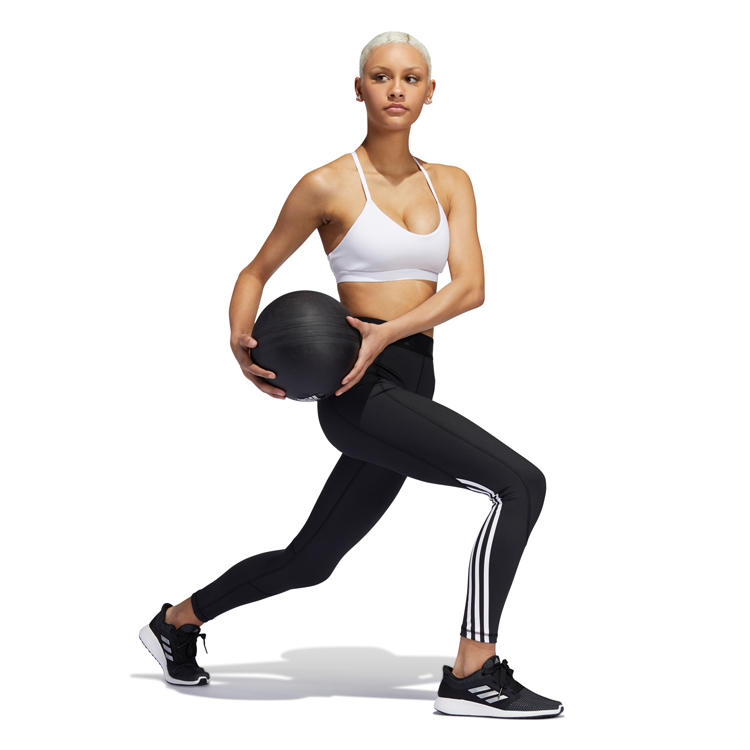 Легинсы Adidas TF 3S TIGHT / Женский / XS / Черный photo 3