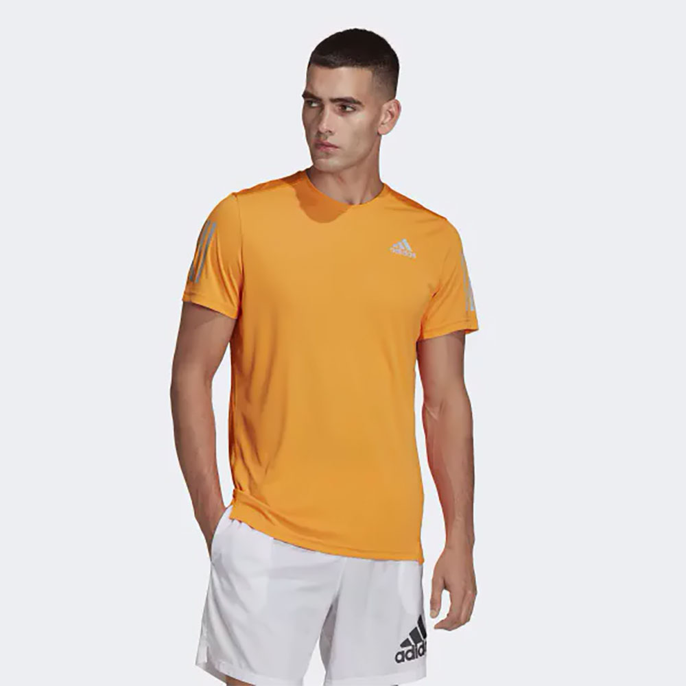 Tricou bărbătesc Adidas OWN THE RUN TEE S Oranj photo 2