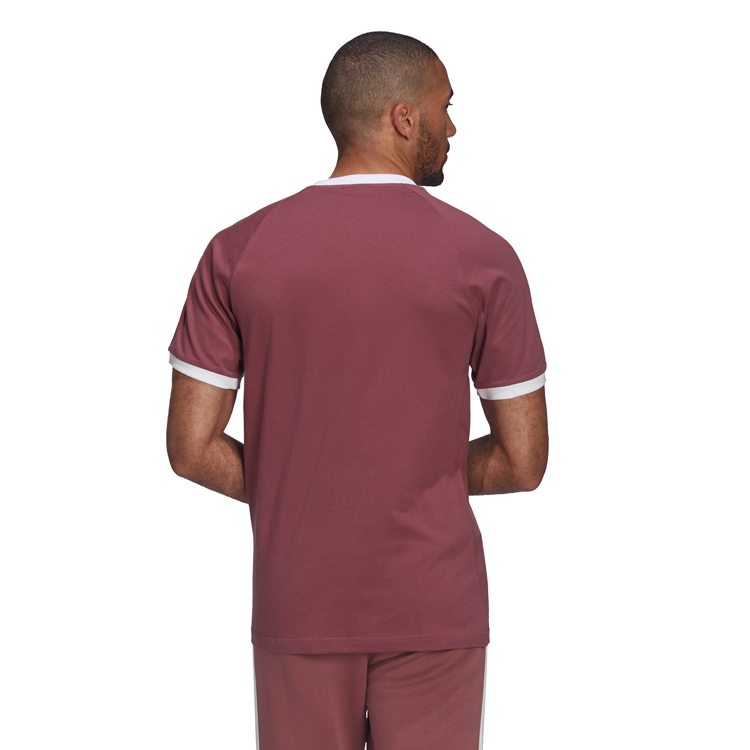 Tricou bărbătesc Adidas 3-STRIPES TEE M Bordo photo 3