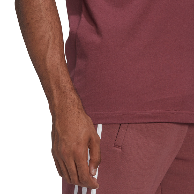 Tricou bărbătesc Adidas 3-STRIPES TEE M Bordo photo 5