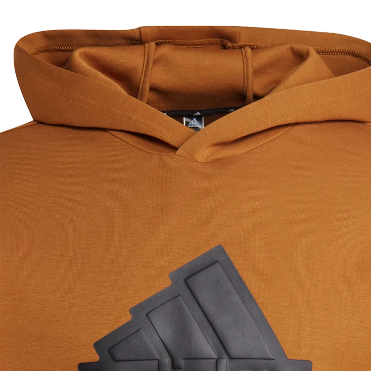 Hanorac pt bărbați Adidas M FI BOS HD 2XL Maro photo 2