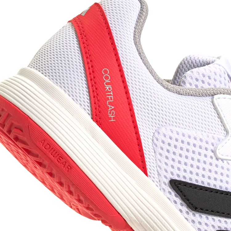 Кроссовки Adidas Courtflash K / Унисекс / 36 / Белый photo 5