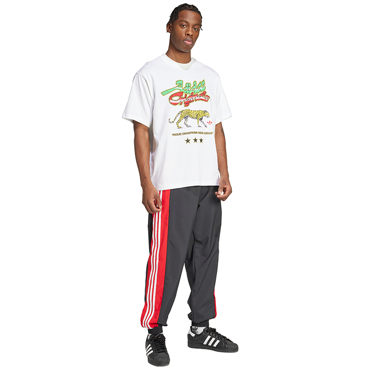 Брюки Adidas WARM-UP TP S Красный Мужской photo 3