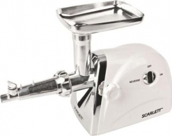 Tocator de carne Scarlett SC-4248, 1 kg/min, 1300 W, Alb thumbnav 1