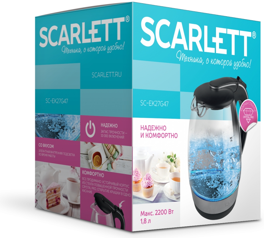 Fierbator de apa electric Scarlett SCEK27G48 photo 6