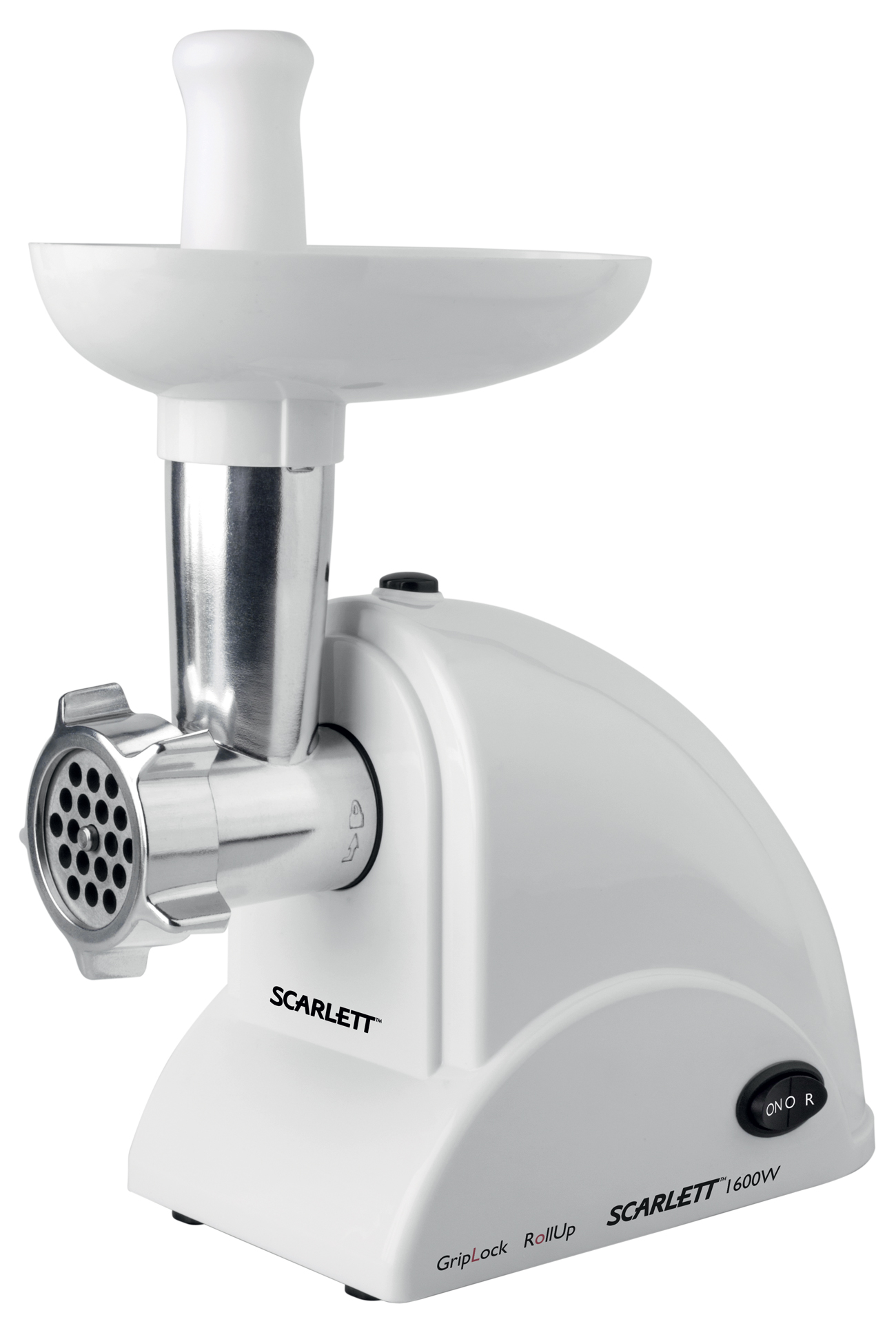 Tocator de carne Scarlett SCMG45S48, 2.7 kg/min, 1600 W, Alb photo 1 Tocator de carne Scarlett SCMG45S48, 2.7 kg/min, 1600 W, Alb photo 1