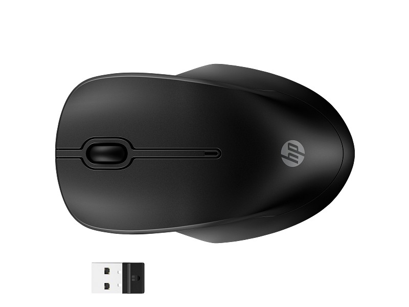 Mouse ambidextru dual wireless HP 255 Black photo 2