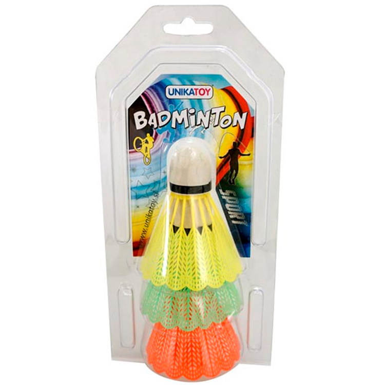 Набор воланов для бадминтона 3 шт GS Badminton set photo 1 Набор воланов для бадминтона 3 шт GS Badminton set photo 1