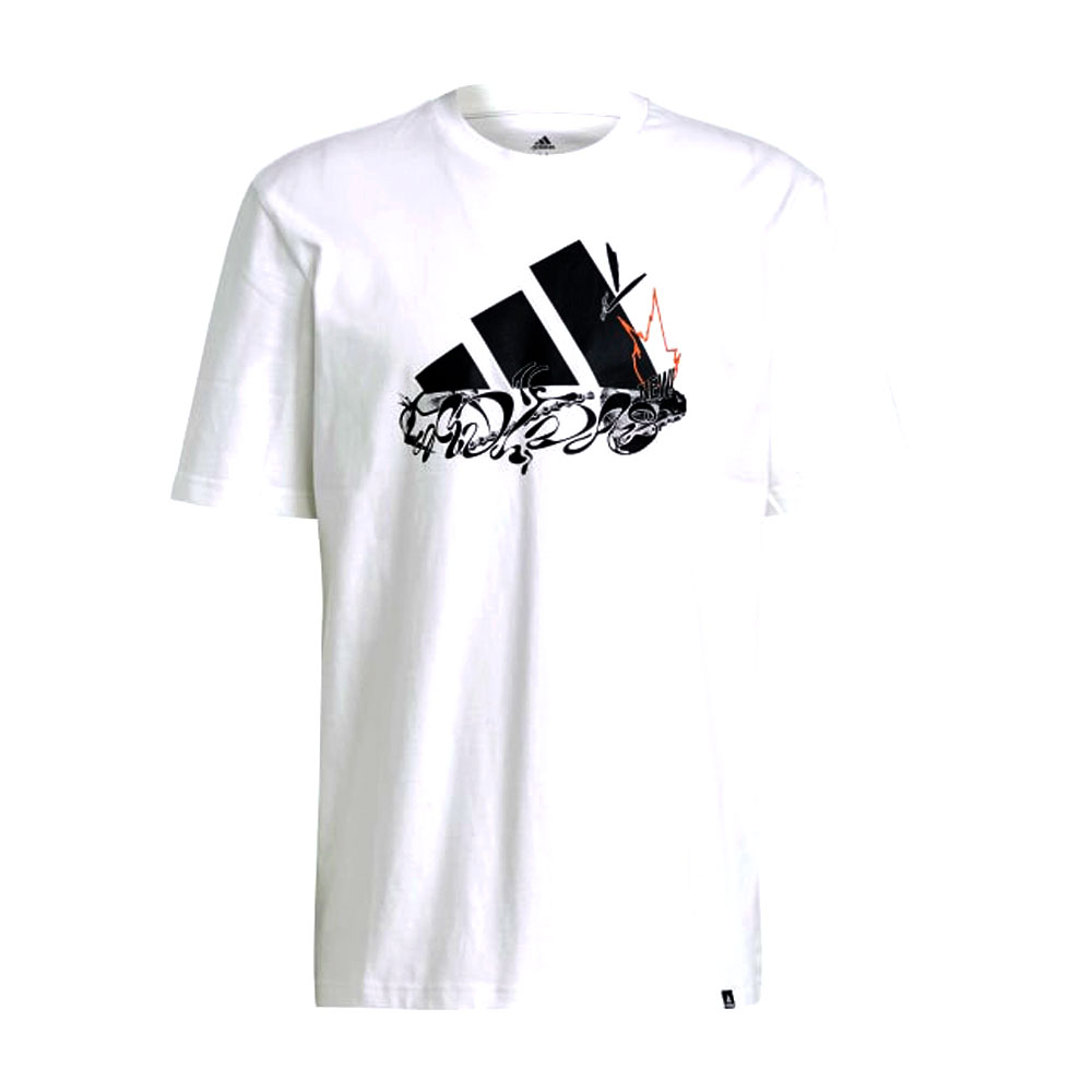 Tricou bărbătesc Adidas COMMUTE BOS Tee S Alb photo 1