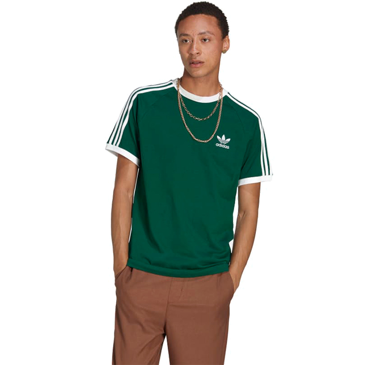 Tricou bărbătesc Adidas 3-STRIPES TEE 2XL Verde photo 2