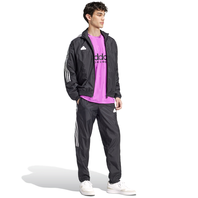 Hanorac pt bărbați Adidas M TIRO WVN TT XS Negru photo 2