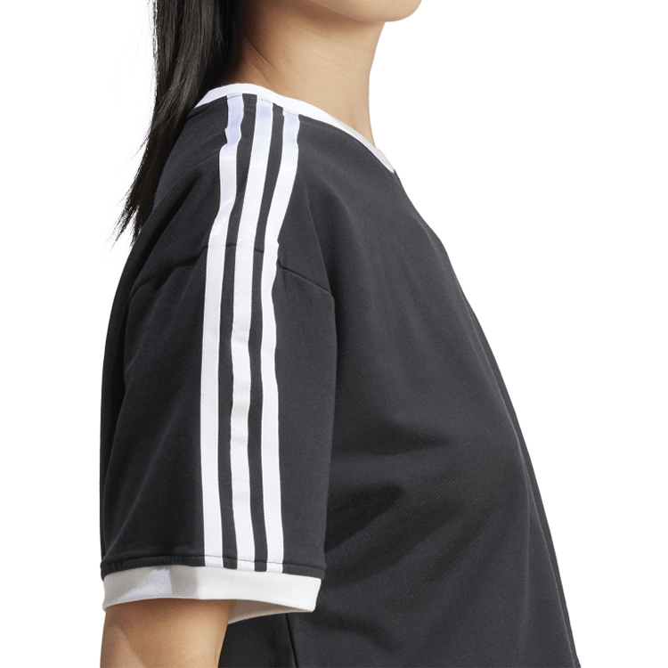 Tricou Adidas 3S LOOSE CROP T XXS Negru Femei photo 5