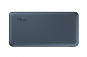 15000mAh Power bank - Trust Primo, Blue, Fast-charge with maximum speed via USB-C (15W) or USB-A (12W). Charging speed varies between devices thumbnav 1