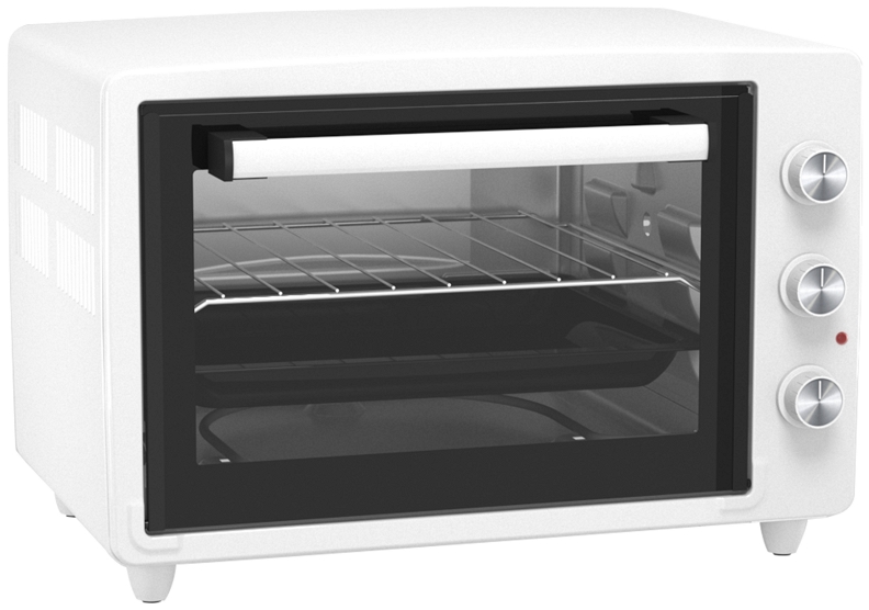 Cuptor electric Eurolux MOEM34B, 34 l, 1300 W, Alb photo 3