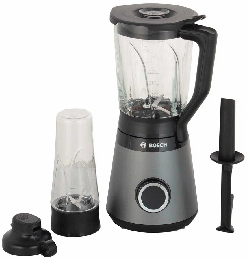 Blender Stationar Bosch MMB6174S Gri / 2 viteze / ml photo 2