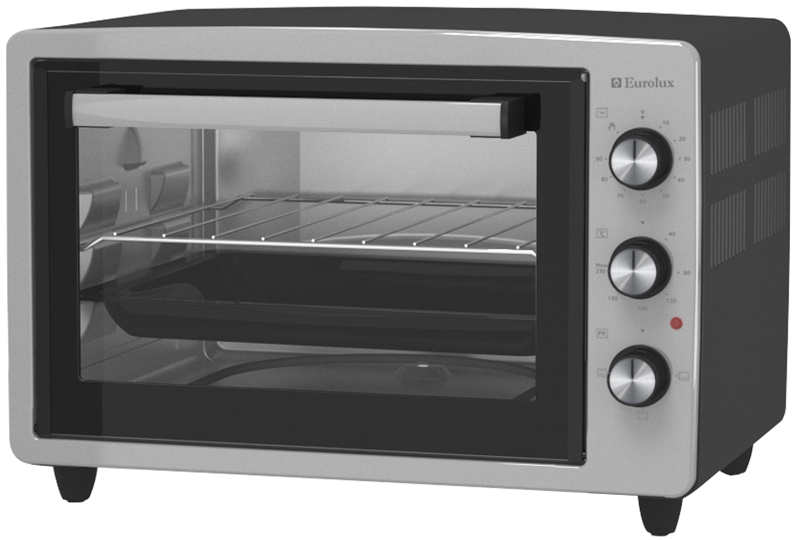 Электрическая печь Eurolux MOEM34W, 34 л, 650 Вт, Нерж.сталь photo Электрическая печь Eurolux MOEM34W, 34 л, 650 Вт, Нерж.сталь photo