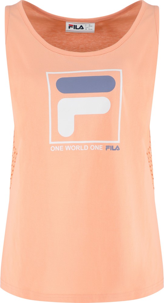 Майка Fila Tank 42-44 Желтый/Красный Женский photo 1 Майка Fila Tank 42-44 Желтый/Красный Женский photo 1