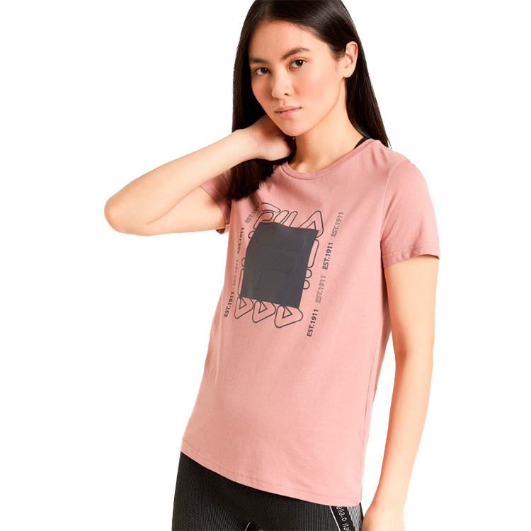Tricou Fila W Tee 44 Roz Femei photo 2