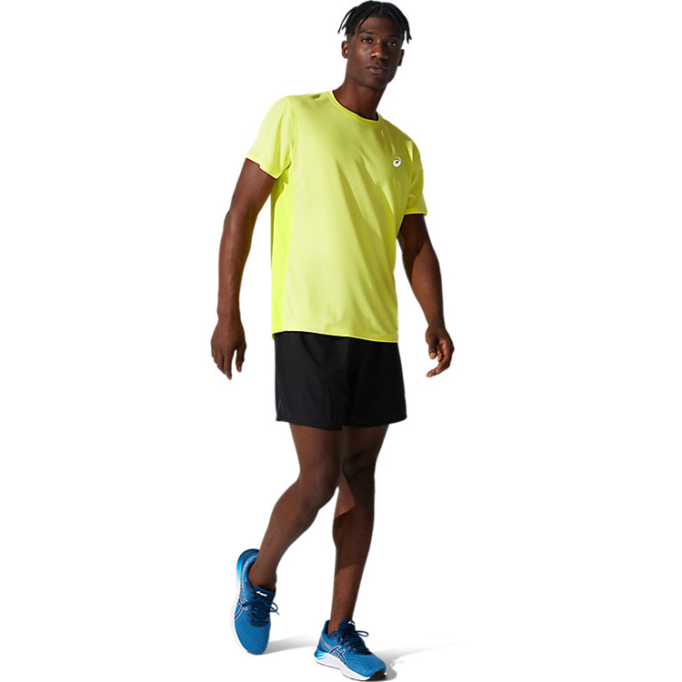 Tricou bărbătesc Asics CORE SS TOP 2XL Galben photo 5