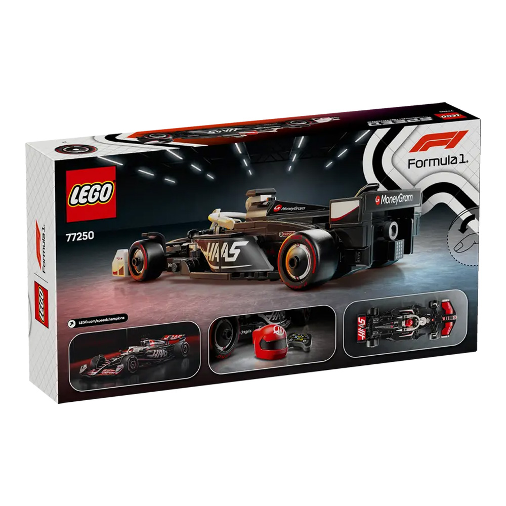 Constructor Lego Speed Champions MoneyGram Haas F1 Team VF-24 Race Car 77250 de la 10+ ani photo 4