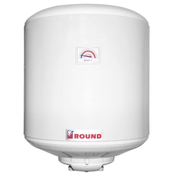 Incalzitor de apa electric vertical Round VMR50 / 50 L / Alb photo 1 Incalzitor de apa electric vertical Round VMR50 / 50 L / Alb photo 1