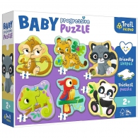 Trefl Puzzles 44005 Excotic animals thumbnav 1