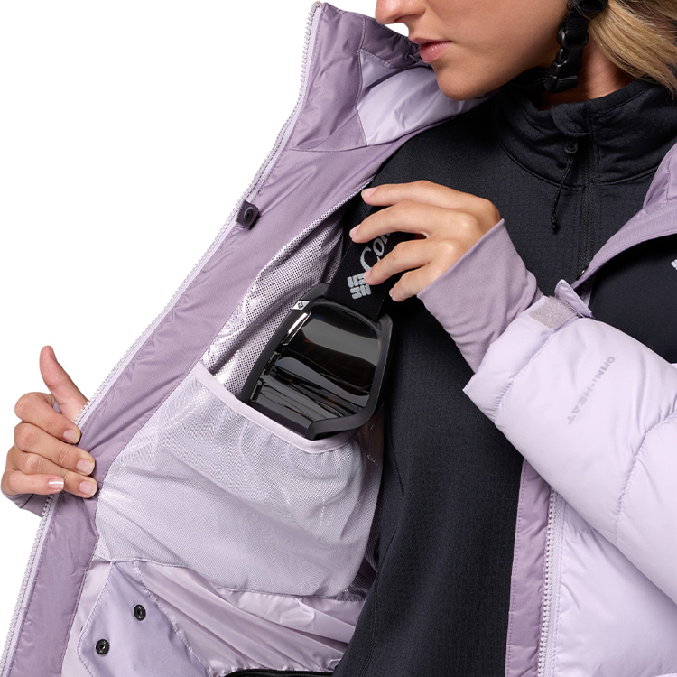 Scurta bărbătesc Columbia Abbott Peak II Insulated Jacket XS Violet photo 4