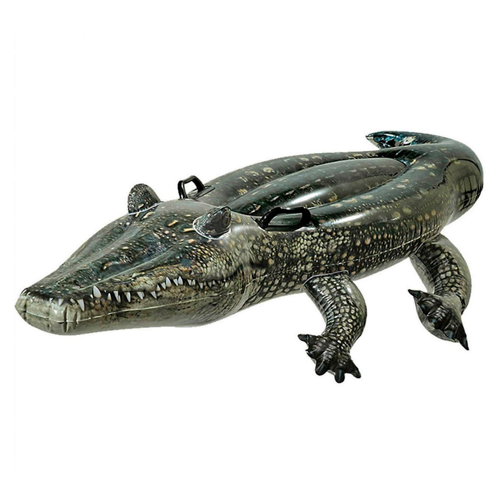 Saltea- pluta gonflabila cu miner INTEX ALIGATOR photo 2